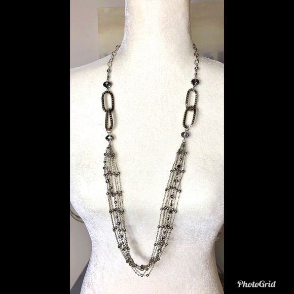 Jewelry - Beautiful Multi-strand Beaded Long Necklace